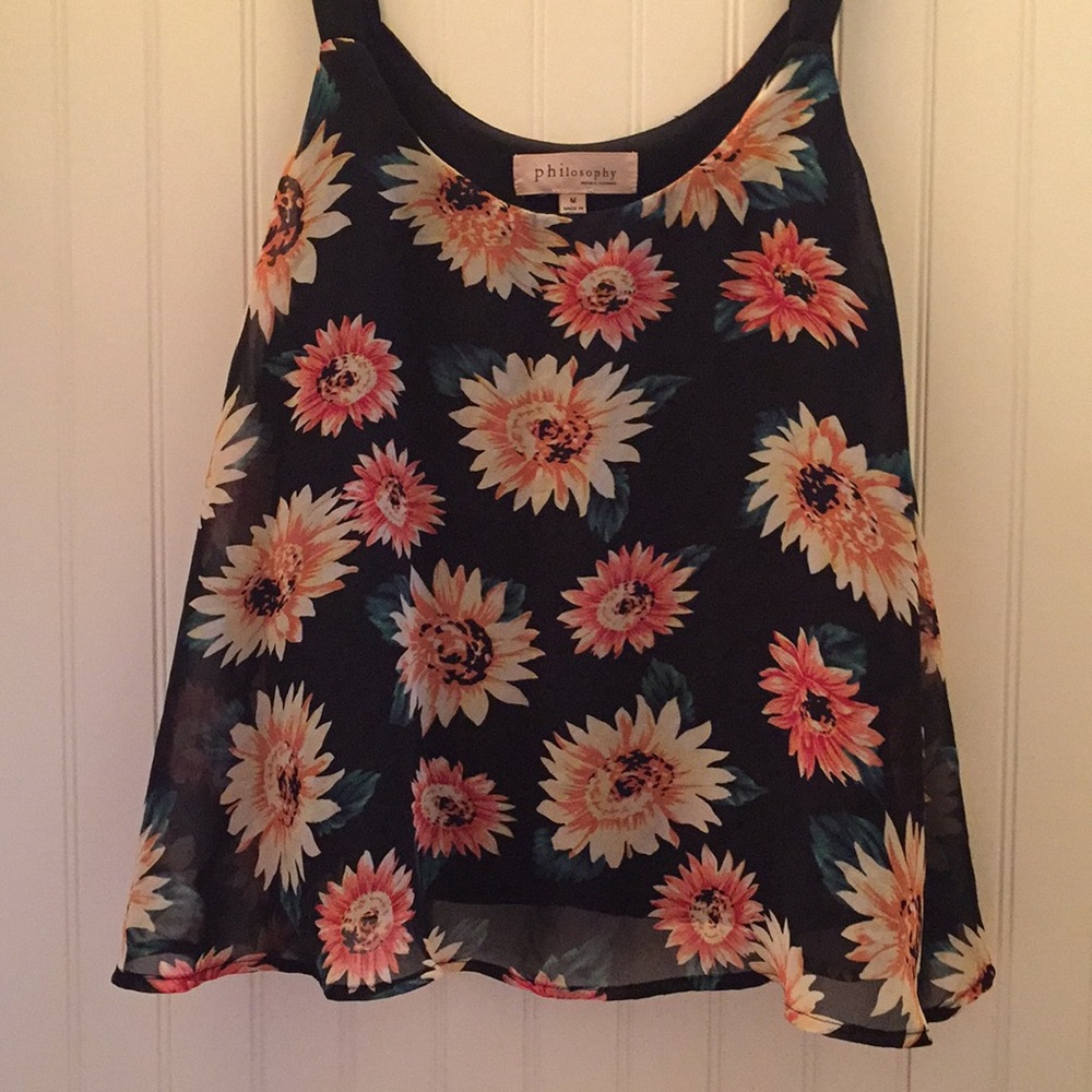 🌸🌼Flowered Philosophy top🌺❗️
